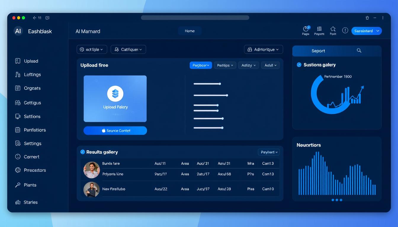 DeepNude AI Tool user interface showing main dashboard